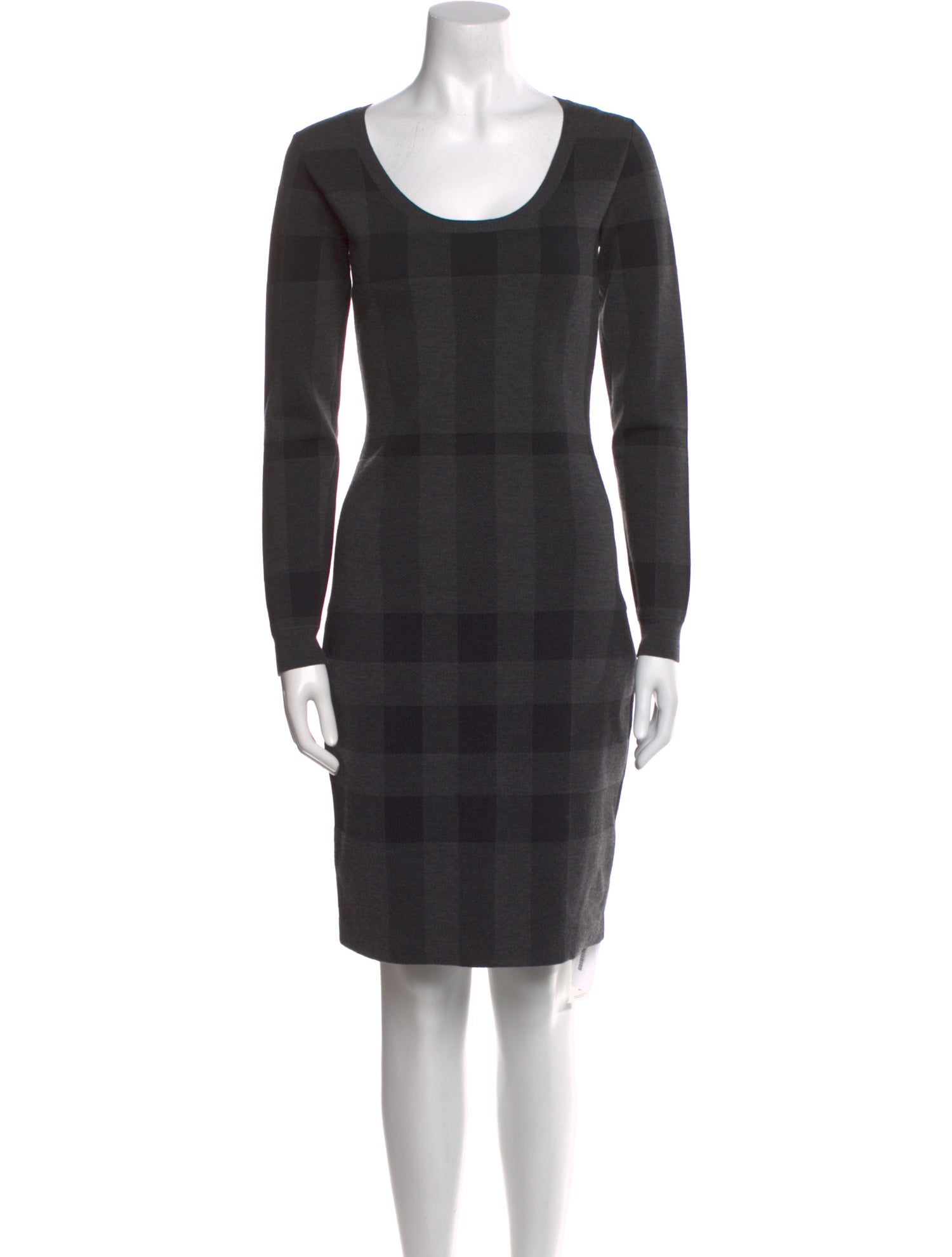 Burberry London Wool Knee-Length Dress
