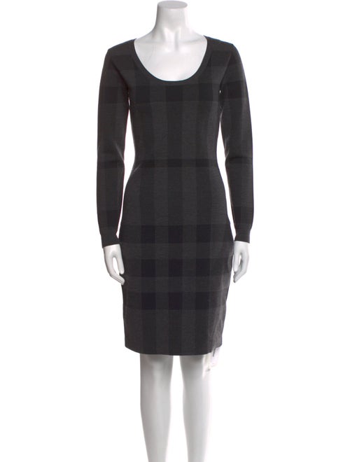 Burberry London Wool Knee-Length Dress