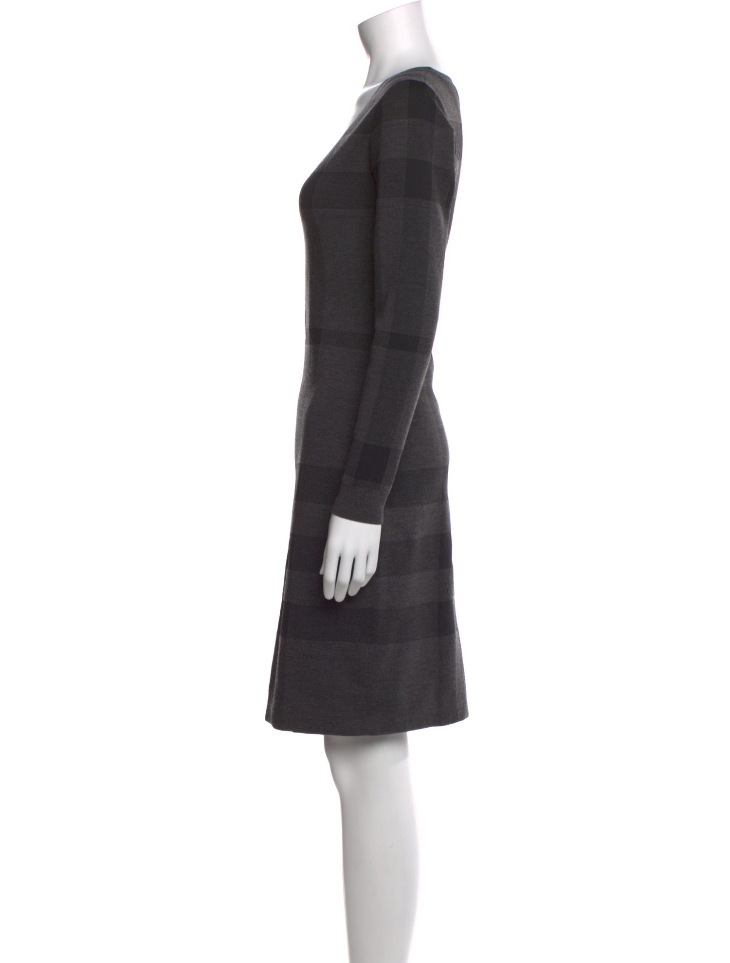 Burberry London Wool Knee-Length Dress