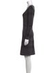 Burberry London Wool Knee-Length Dress