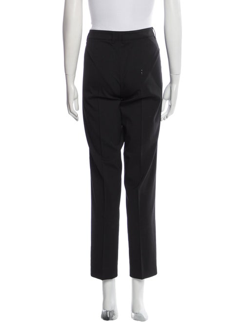 Burberry London Wool Straight Leg Pants