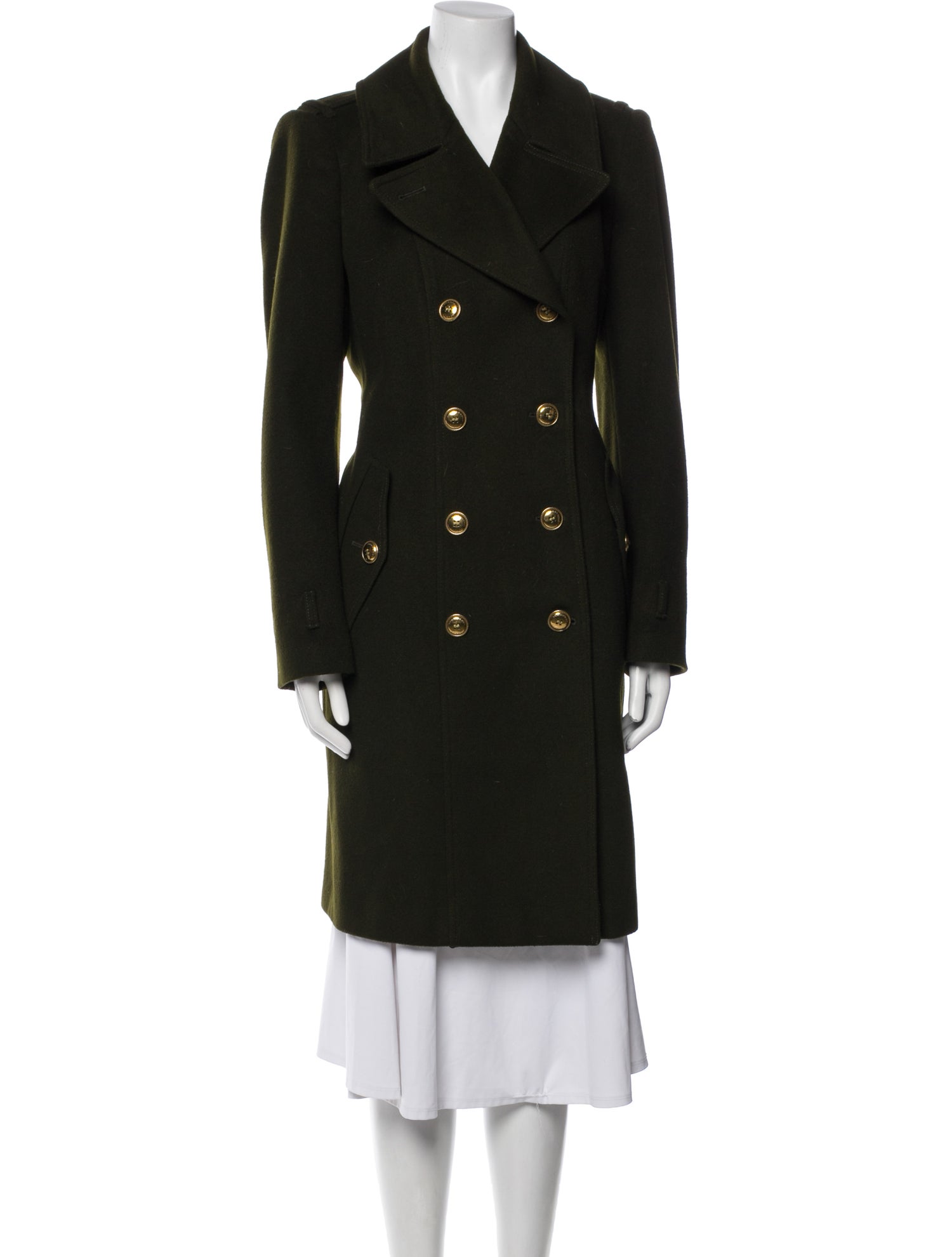 Burberry London Virgin Wool Peacoat