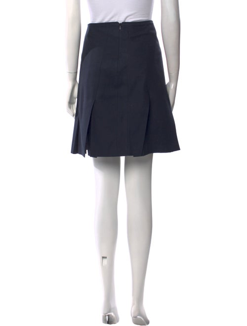 Burberry London Pleated Accents Mini Skirt