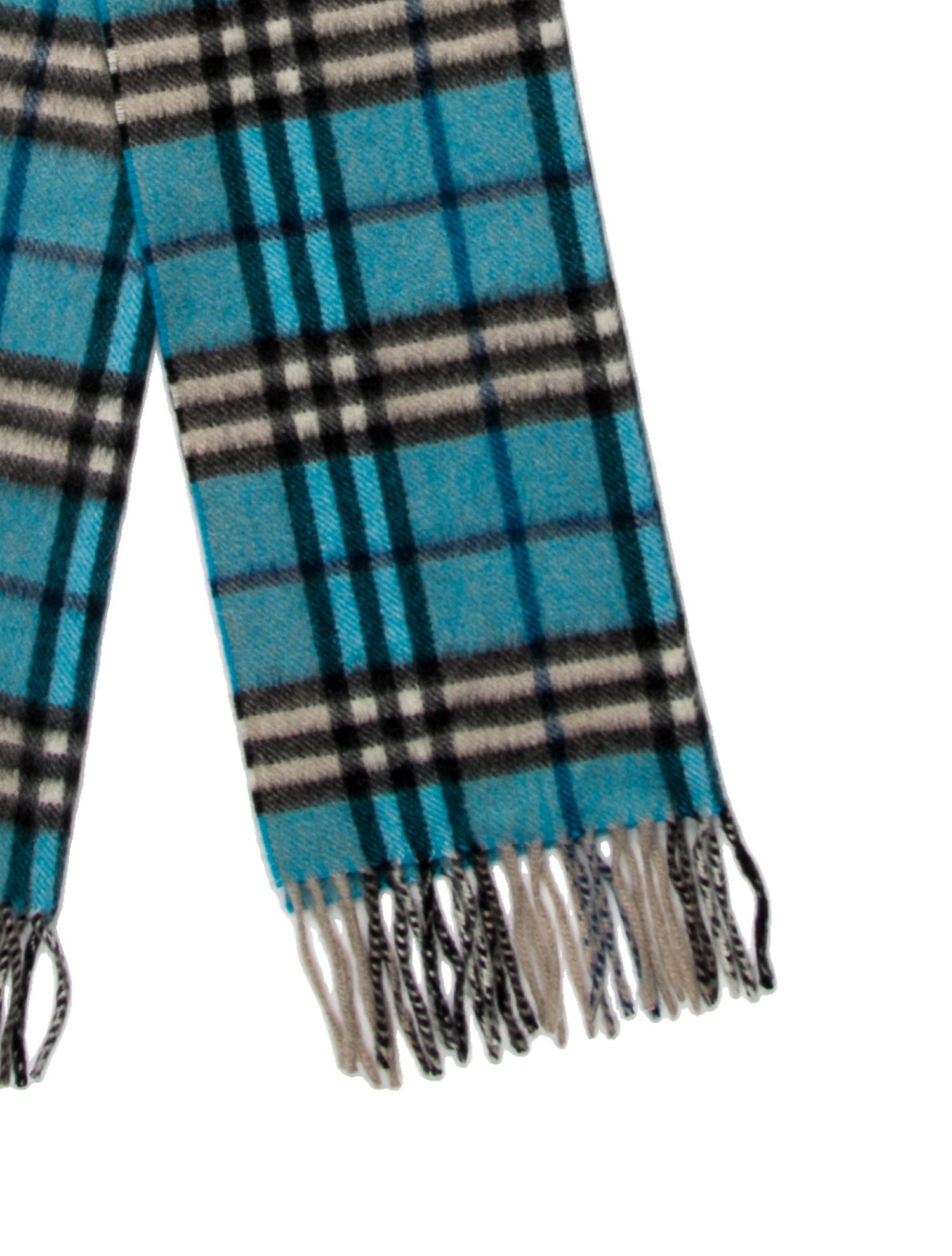 Burberry London Cashmere Striped Scarf