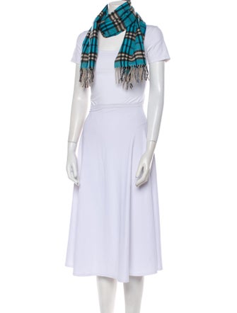 Burberry London Cashmere Striped Scarf