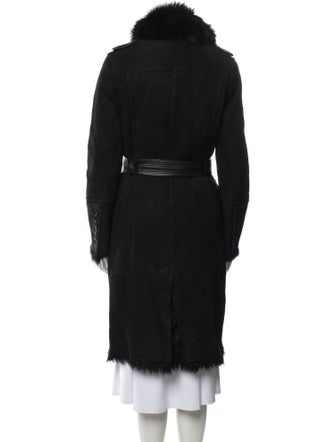 Burberry London Shearling Fur Coat