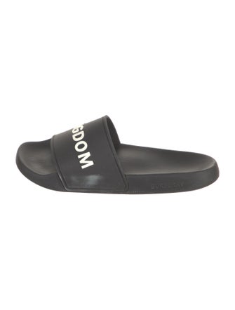 Burberry London Rubber Slides