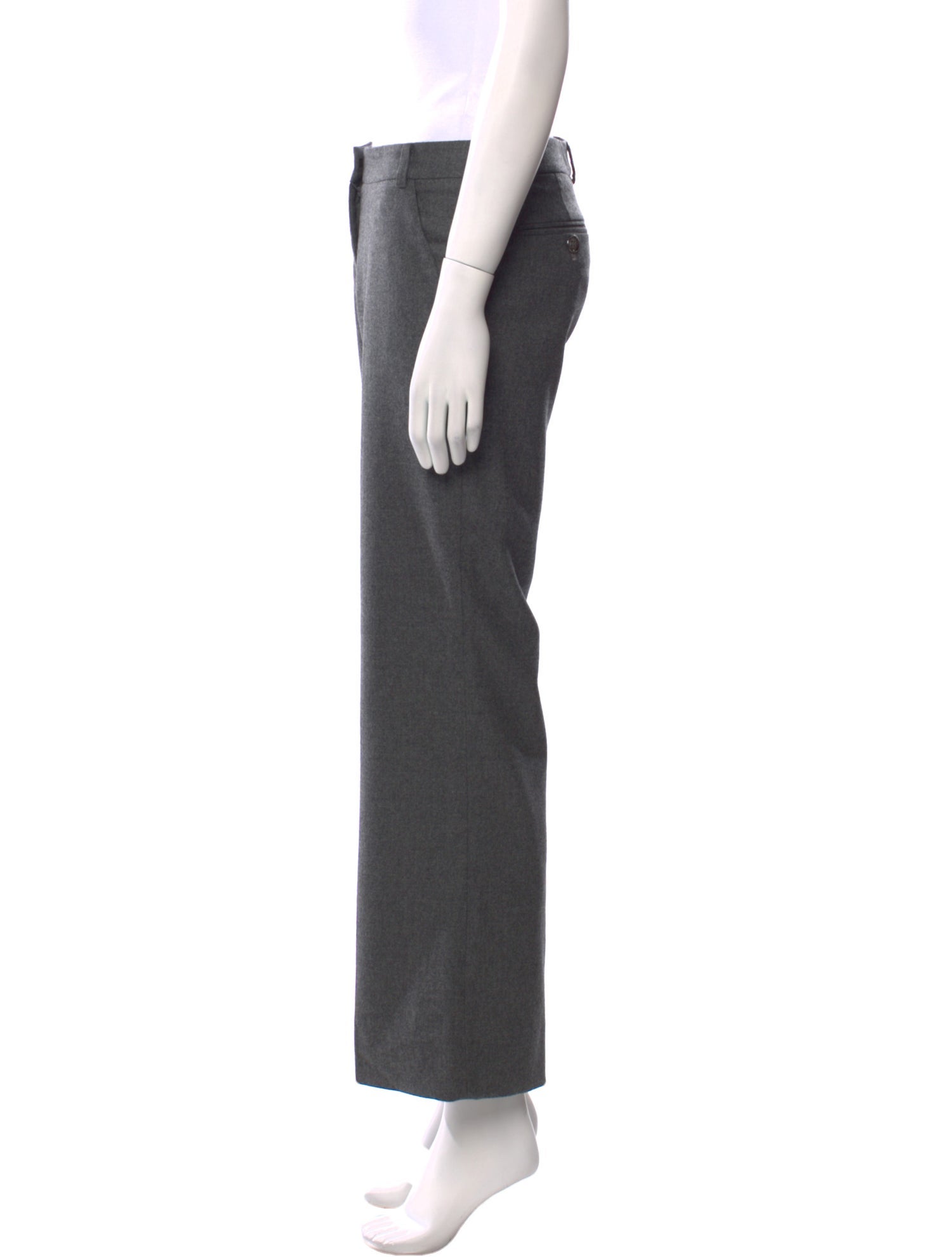 Burberry London Angora Wide Leg Pants