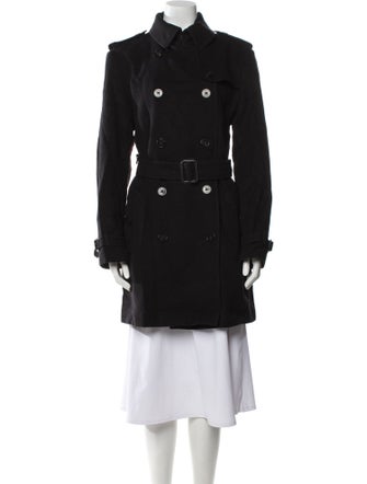Burberry London Virgin Wool Trench Coat