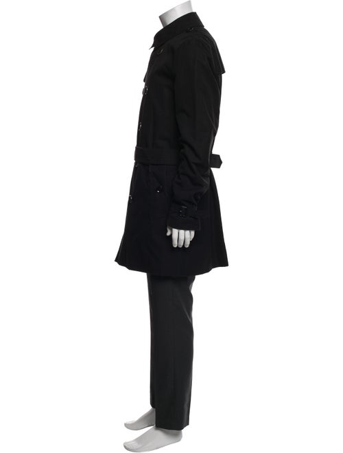 Burberry London Exploded Check Pattern Trench Coat