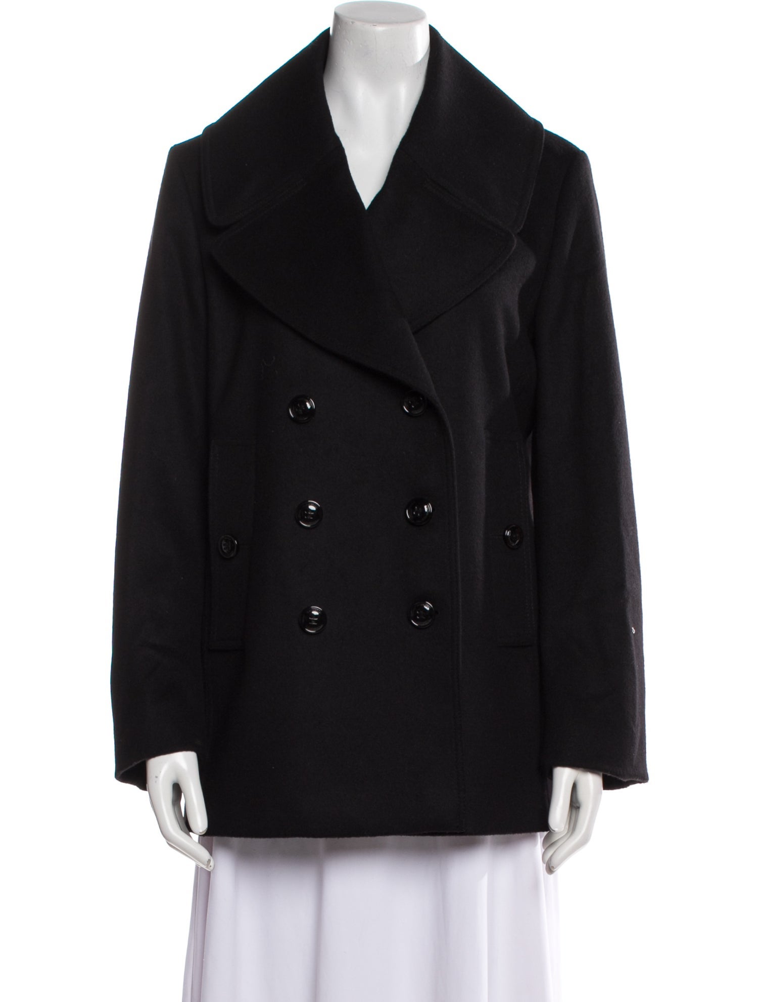 Burberry London Virgin Wool Peacoat
