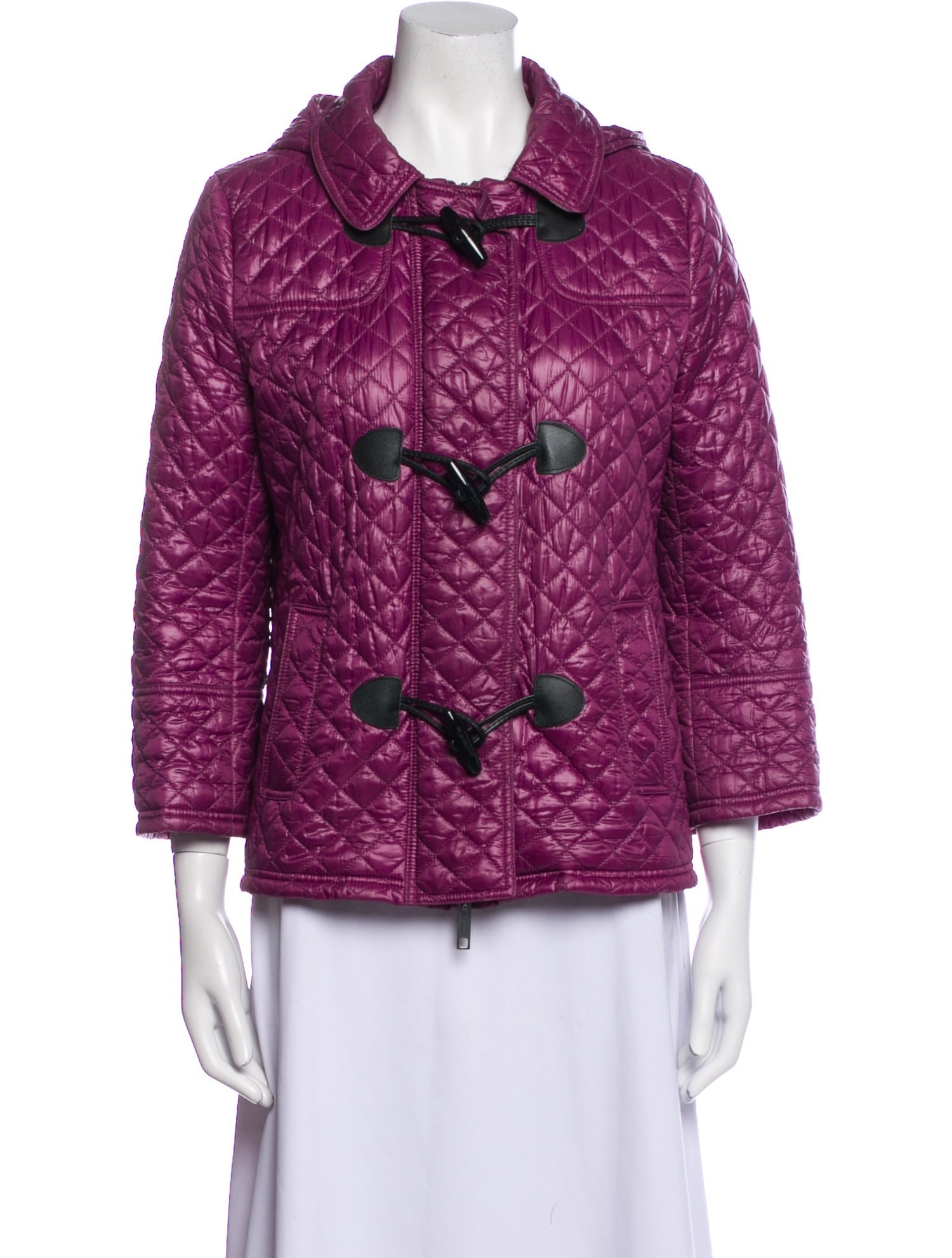 Burberry London Nylon Printed Evening Jacket