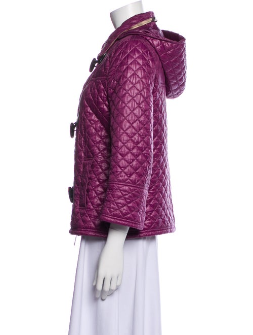 Burberry London Nylon Printed Evening Jacket