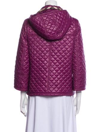 Burberry London Nylon Printed Evening Jacket