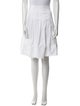 Burberry London Pleated Accents Knee-Length Skirt