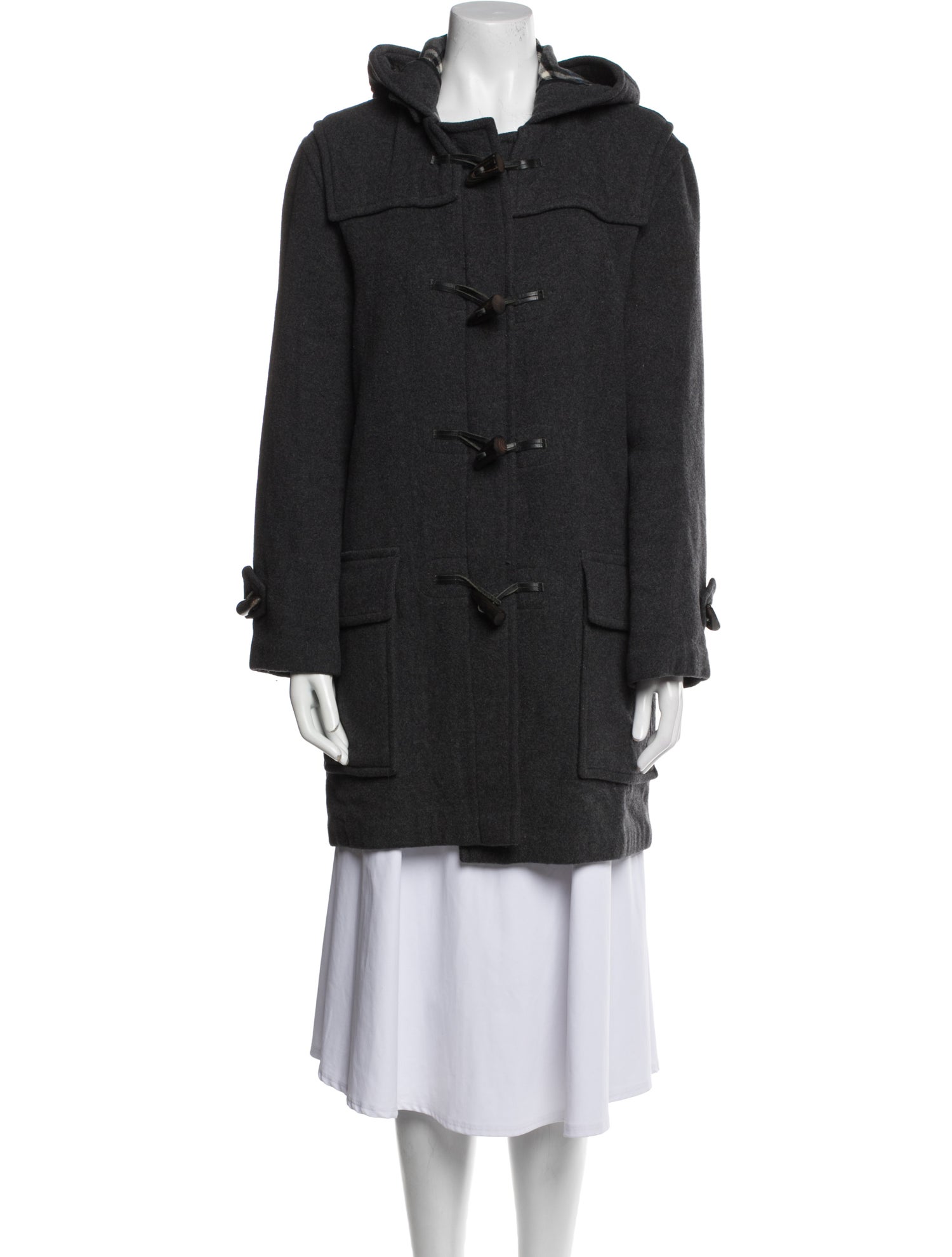 Burberry London Vintage Wool Peacoat