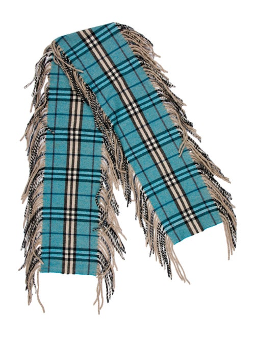 Burberry London Cashmere Striped Scarf