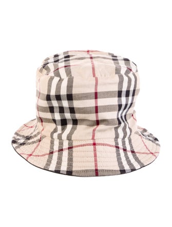 Burberry London House Check Reversible Bucket Hat