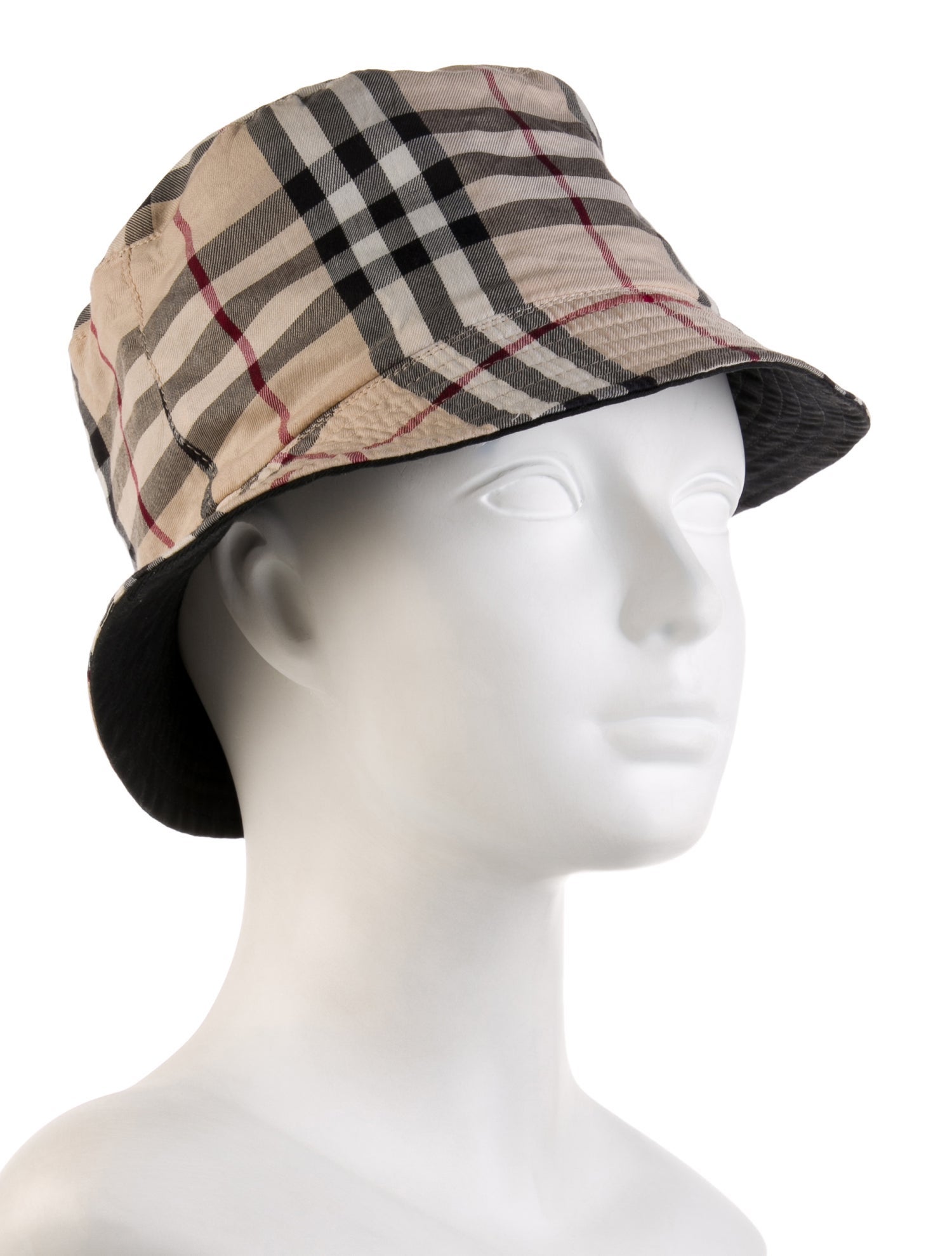 Burberry London House Check Reversible Bucket Hat