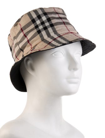 Burberry London House Check Reversible Bucket Hat