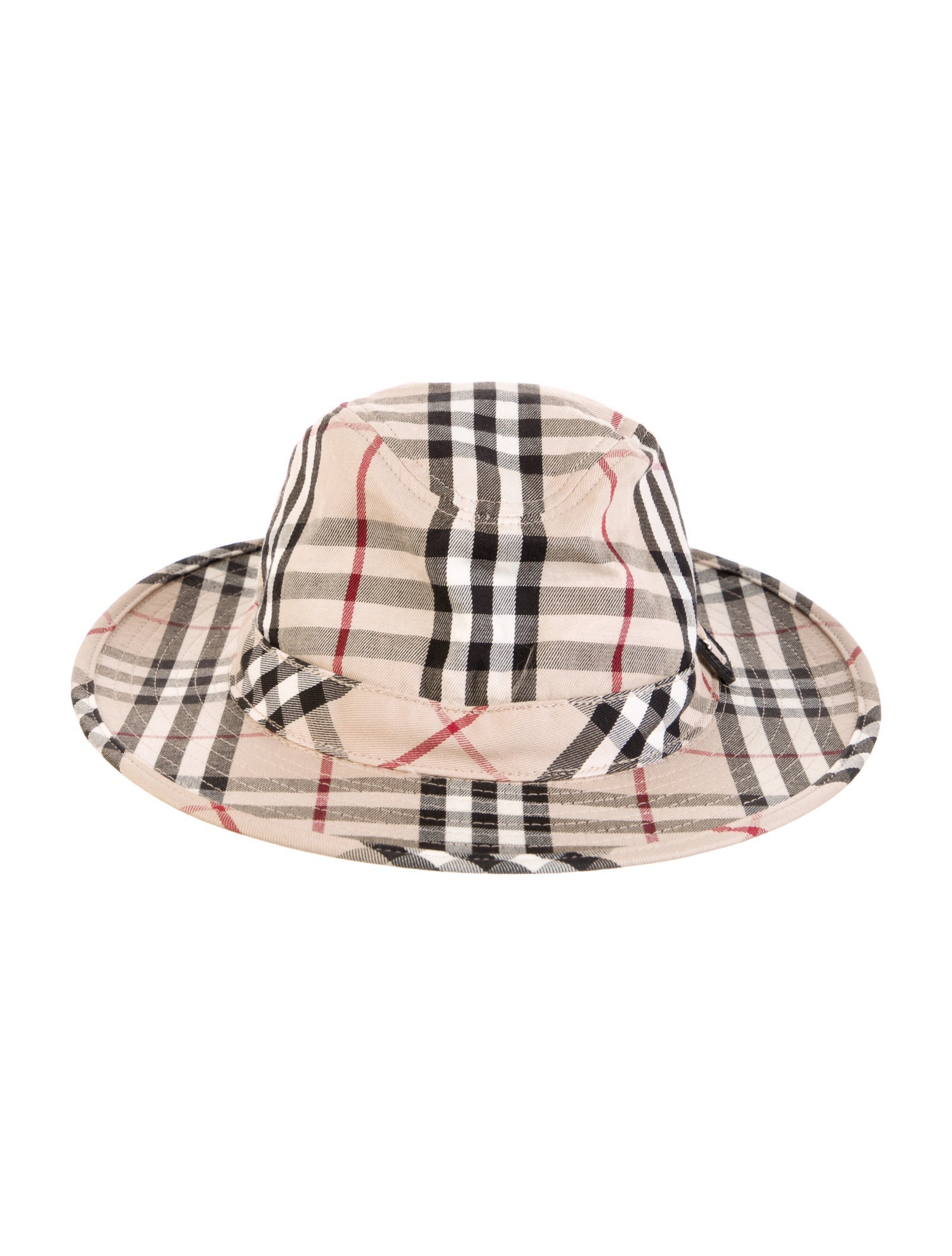 Burberry London Pattern Print Fedora Hat