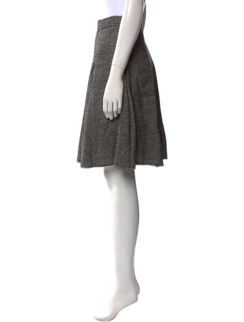 Burberry London Wool Knee-Length Skirt