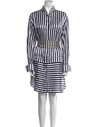 Burberry London Silk Knee-Length Dress