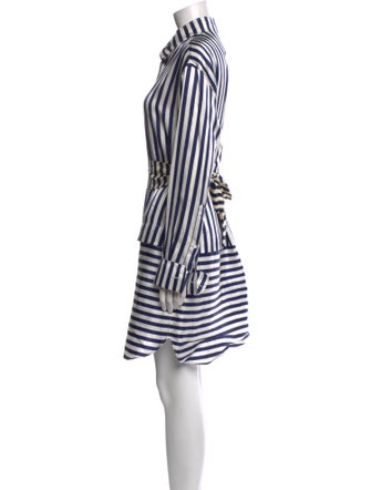 Burberry London Silk Knee-Length Dress