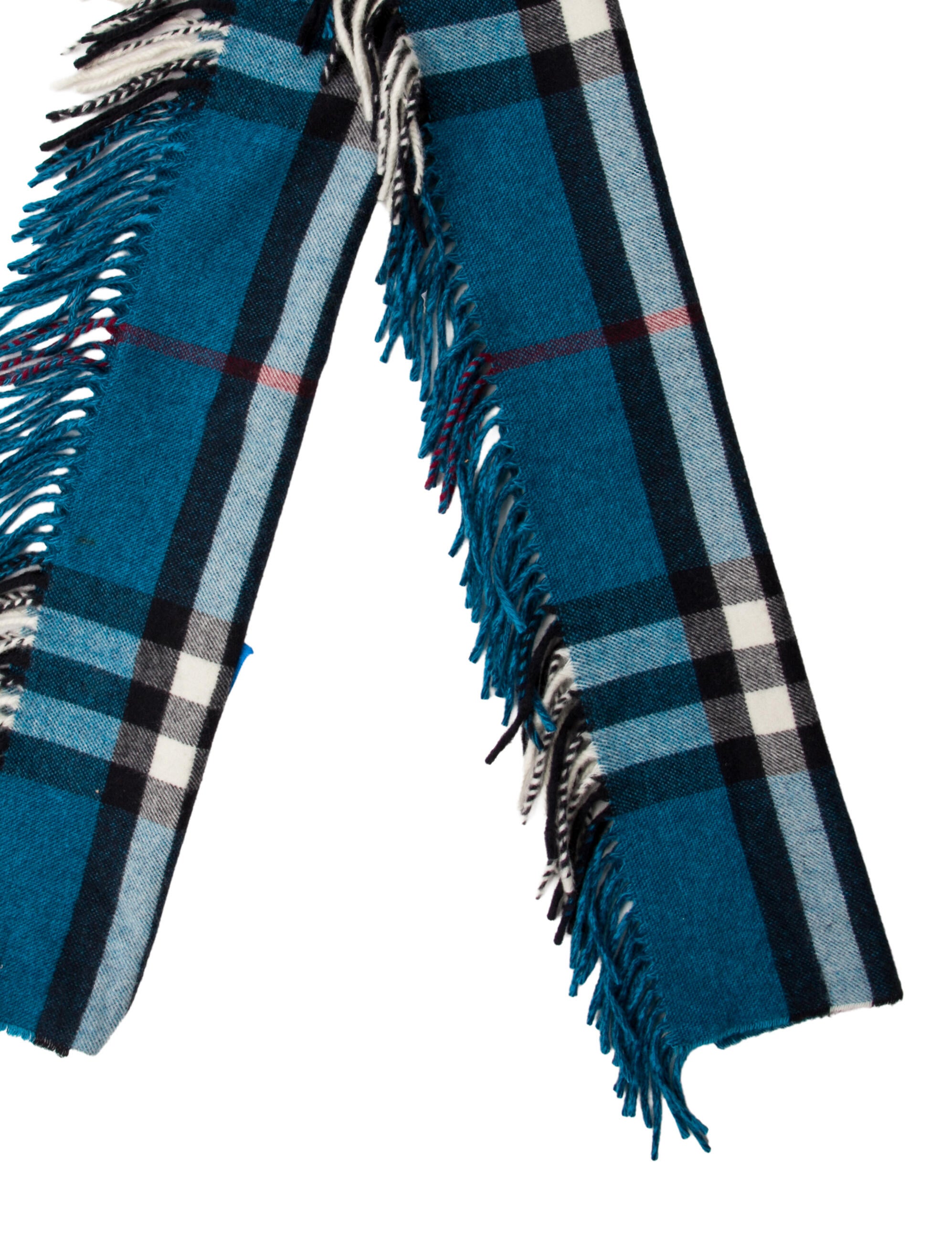 Burberry London Cashmere Striped Scarf