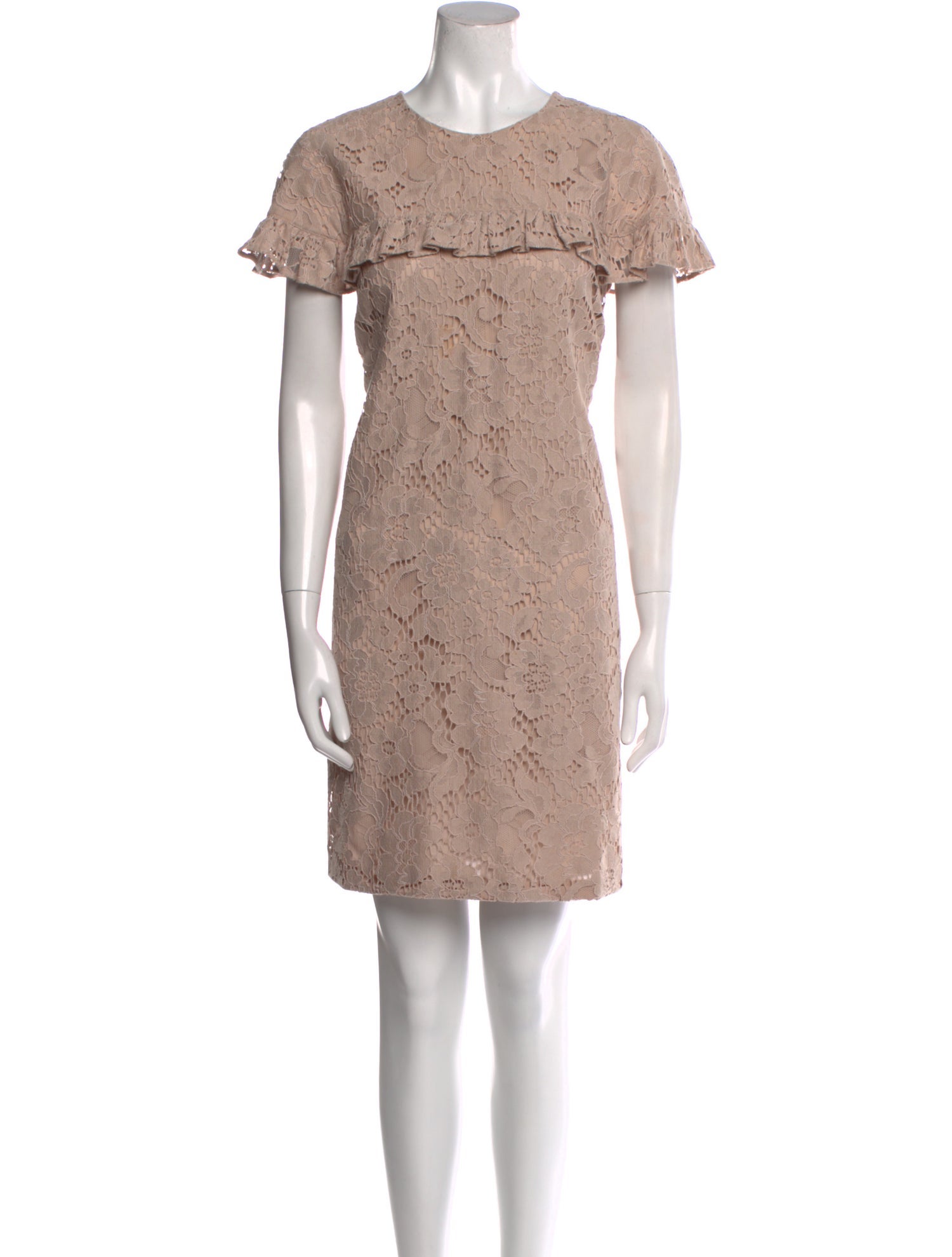 Burberry London Lace Pattern Mini Dress