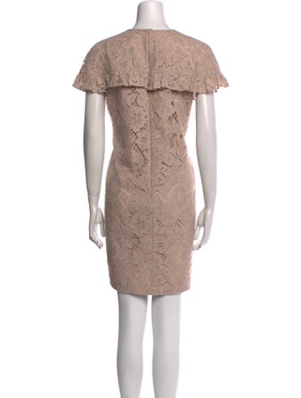 Burberry London Lace Pattern Mini Dress
