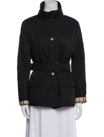 Burberry London Quilted Utility Jacket