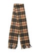 Burberry London Cashmere House Check Pattern Scarf