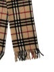 Burberry London Cashmere House Check Pattern Scarf