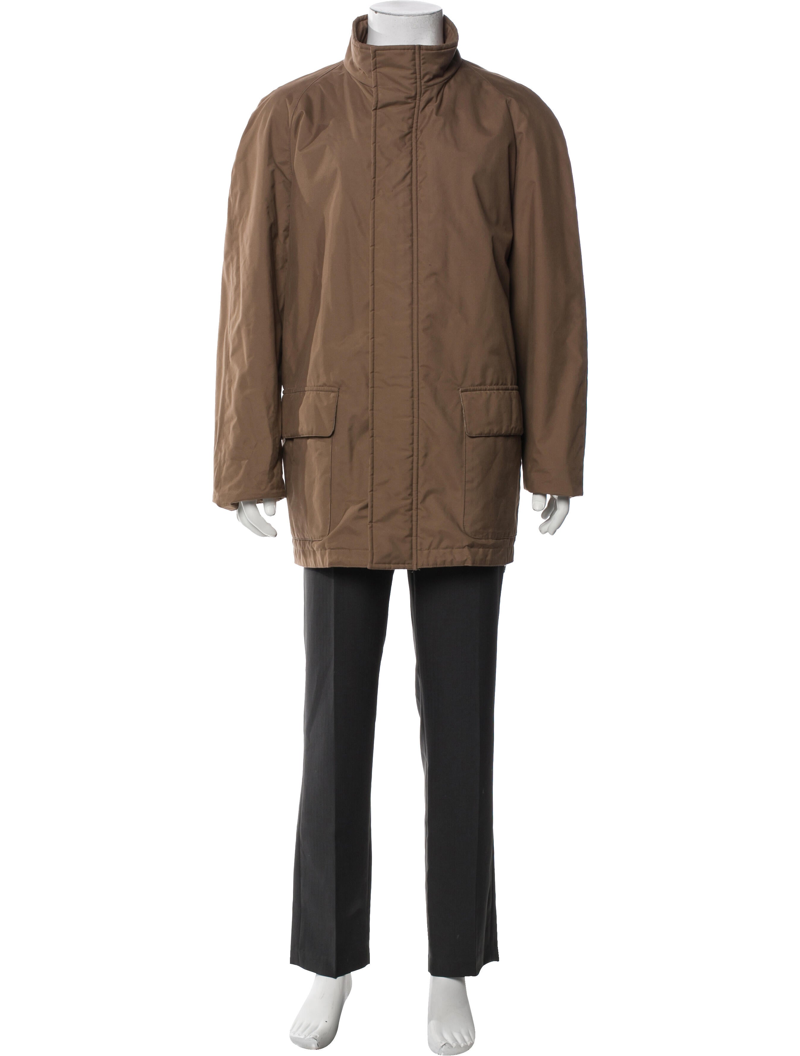 Burberry London House Check Pattern Parka