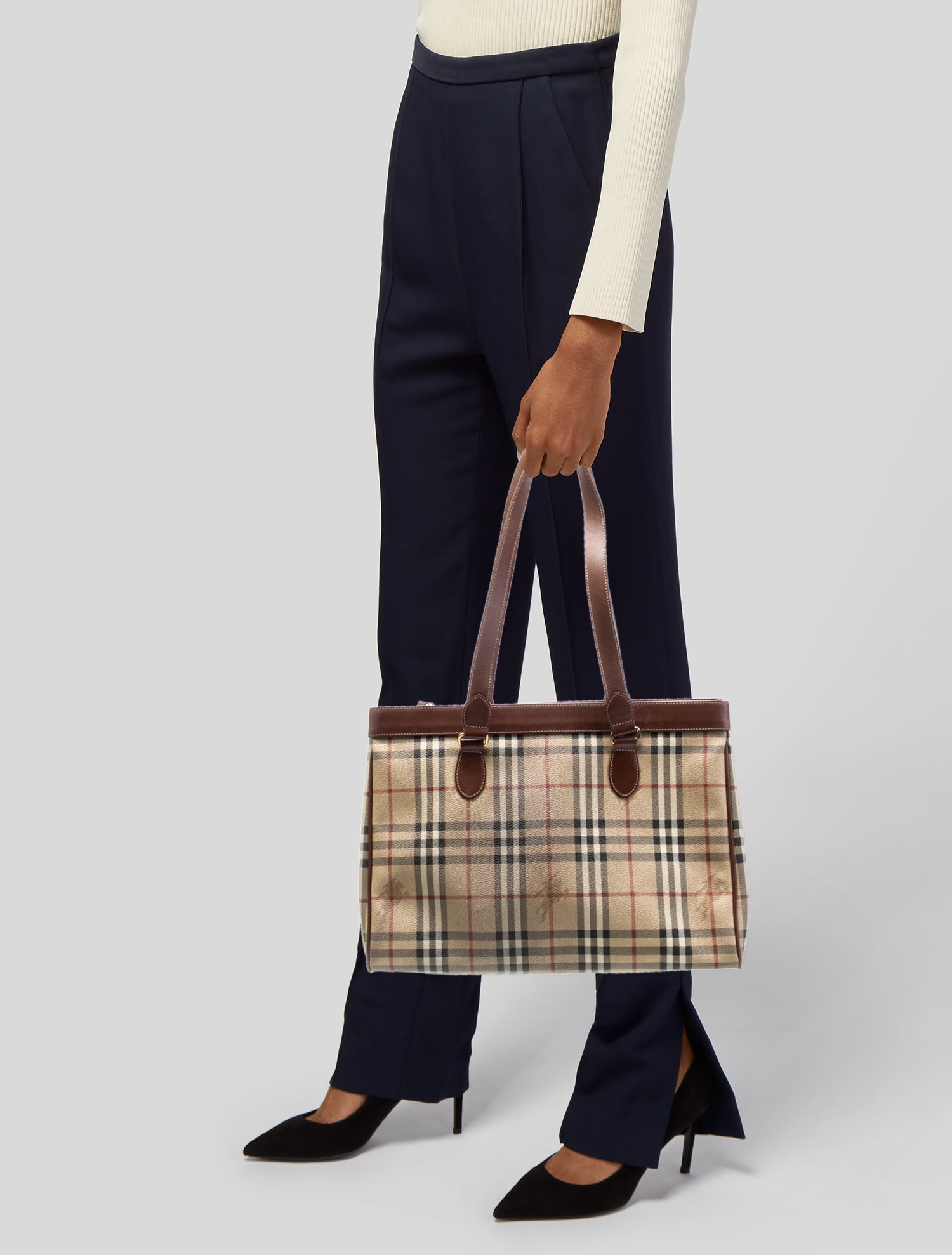 Burberry London Haymarket Check Tote
