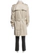 Burberry London Nova Check Pattern Trench Coat