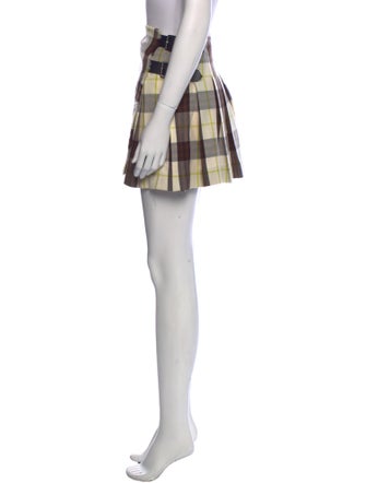 Burberry London Wool Knee-Length Skirt