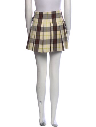 Burberry London Wool Knee-Length Skirt