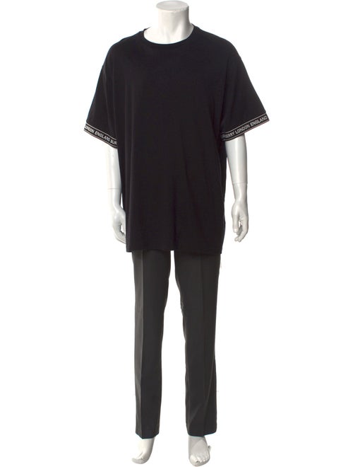 Burberry London Scoop Neck Short Sleeve T-Shirt