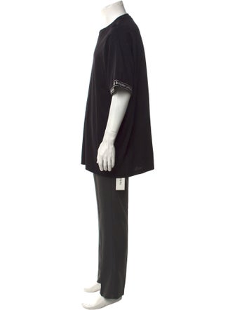 Burberry London Scoop Neck Short Sleeve T-Shirt