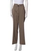 Burberry London Virgin Wool Wide Leg Pants
