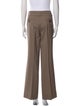 Burberry London Virgin Wool Wide Leg Pants