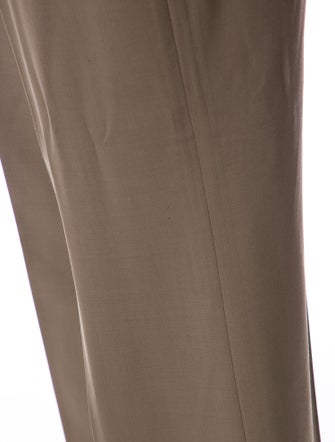 Burberry London Virgin Wool Wide Leg Pants