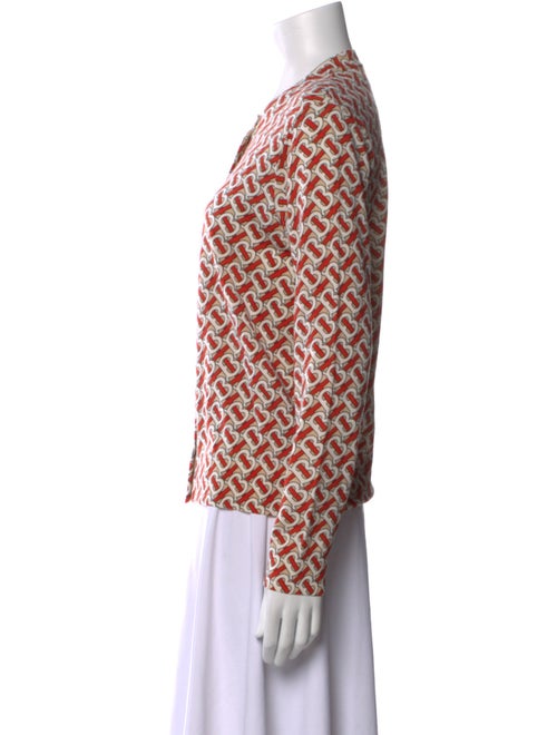 Burberry Cashmere Printed Sweater