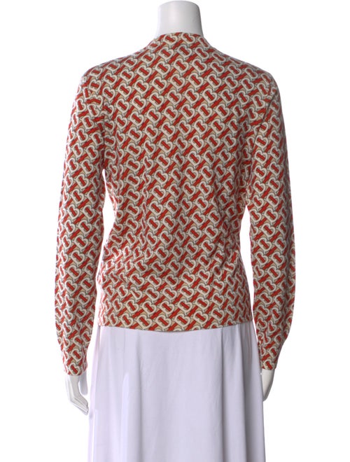 Burberry Cashmere Printed Sweater