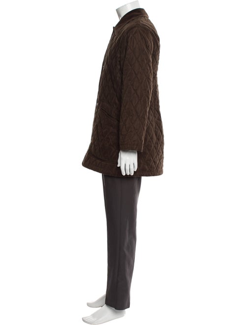 Burberry London Nova Check Pattern Overcoat