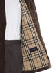 Burberry London Nova Check Pattern Overcoat