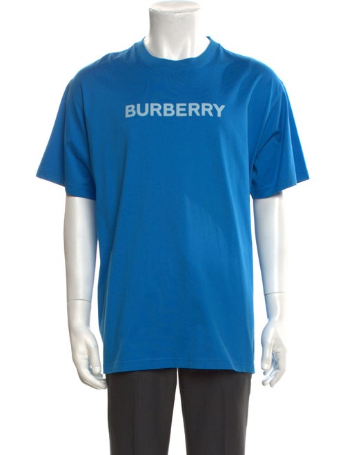 Burberry London Abstract Check Crew Neck T-Shirt
