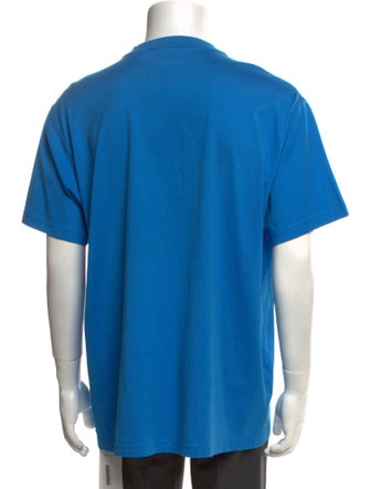 Burberry London Abstract Check Crew Neck T-Shirt